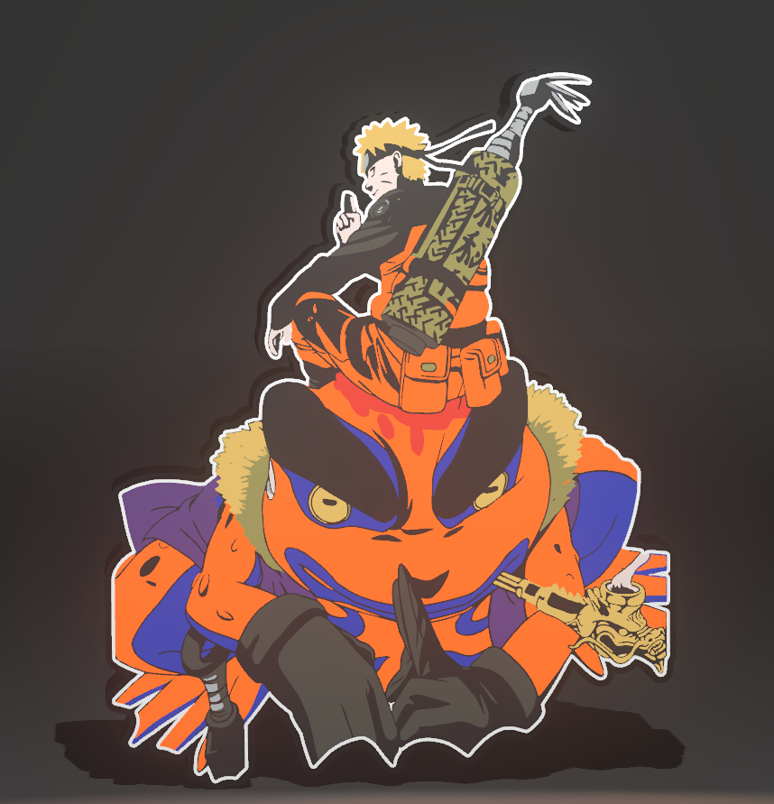 Boite à lumière naruto