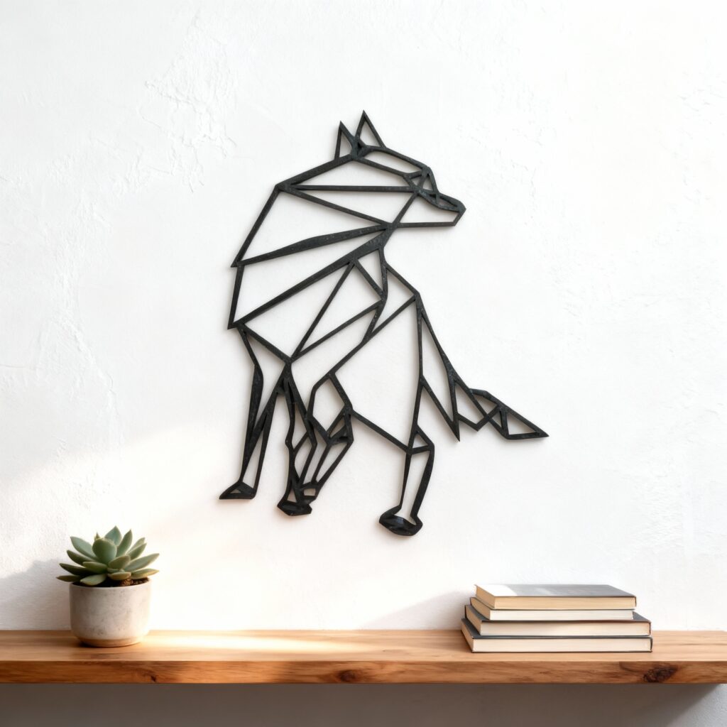 Décoration murale Loup