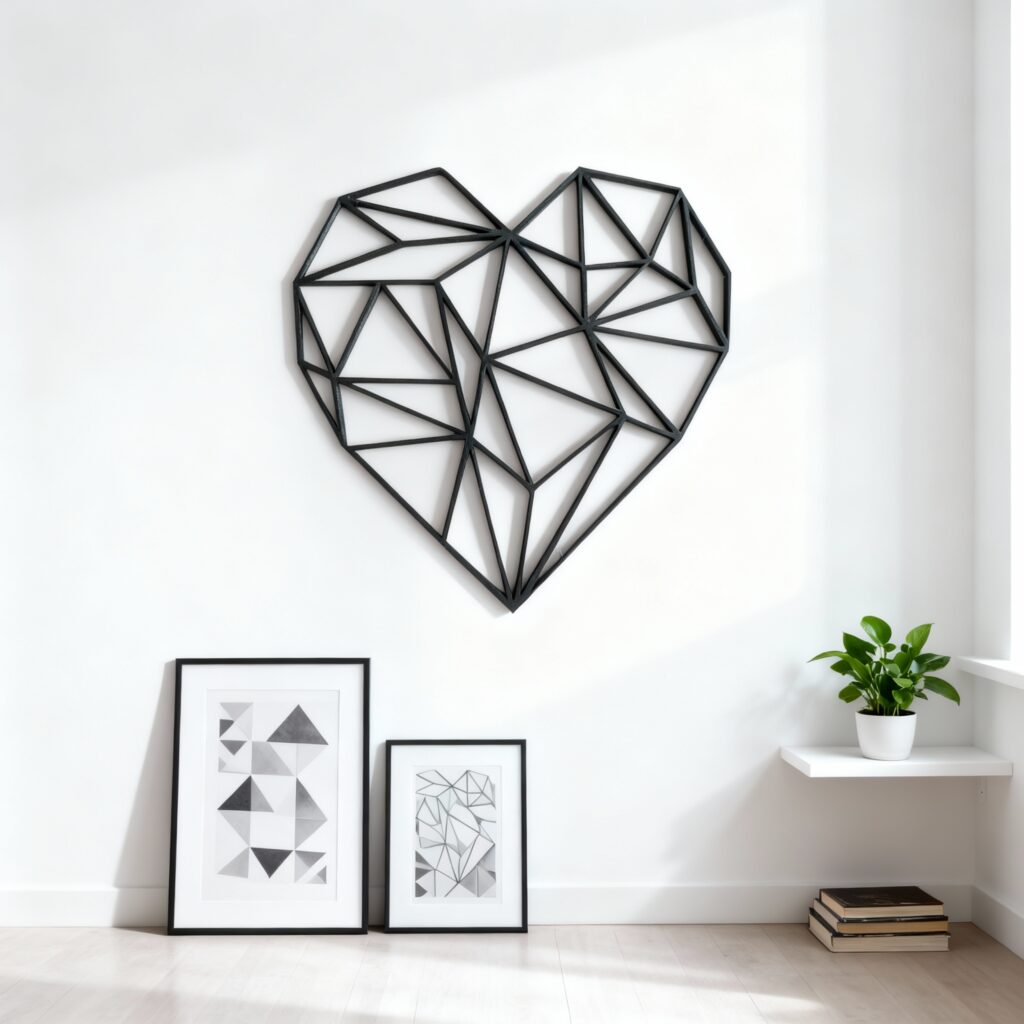 Décoration murale Coeur