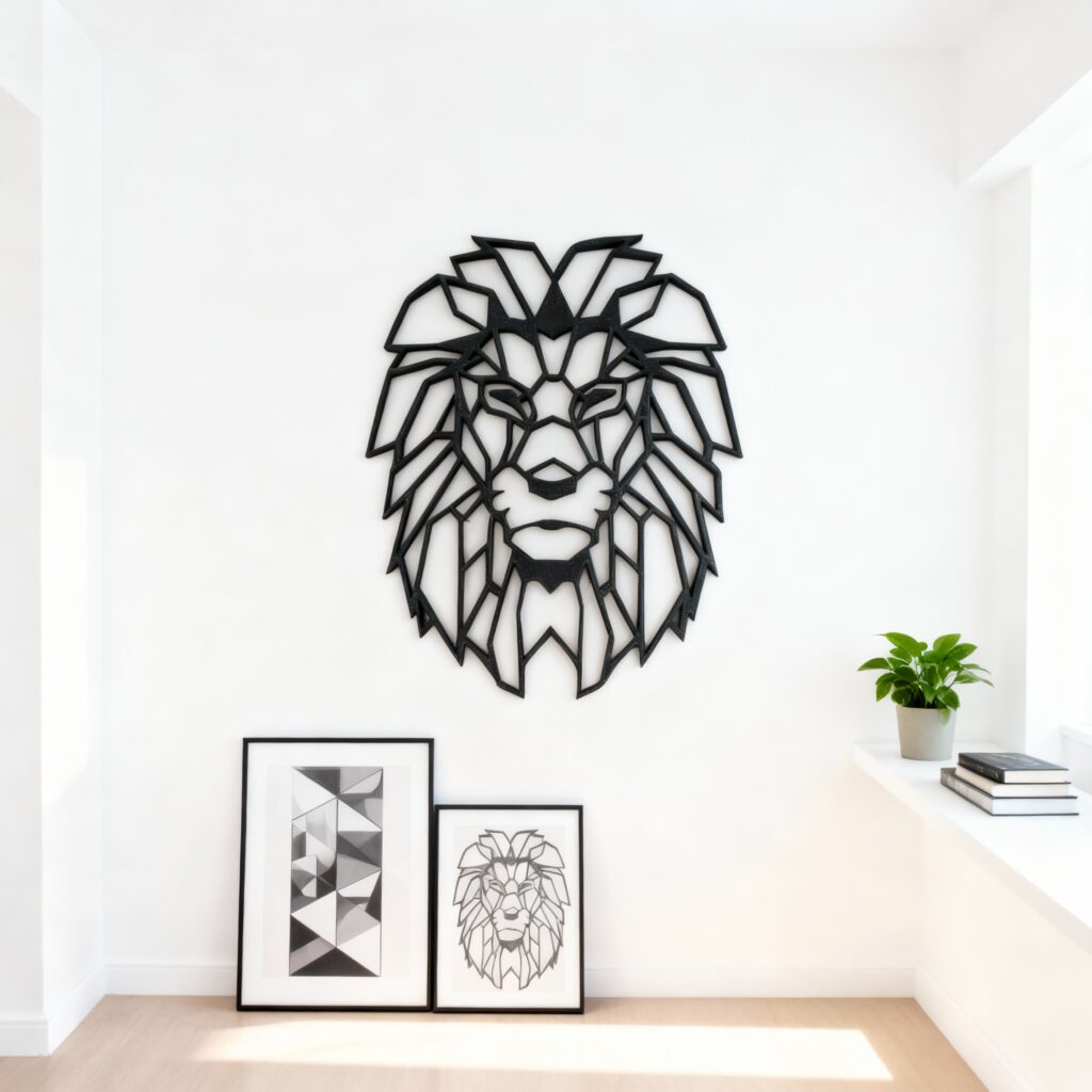 Décoration murale Lion