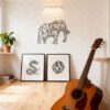 Décoration murale Eléphant