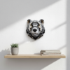 Tête d’Ours Décorative Murale 